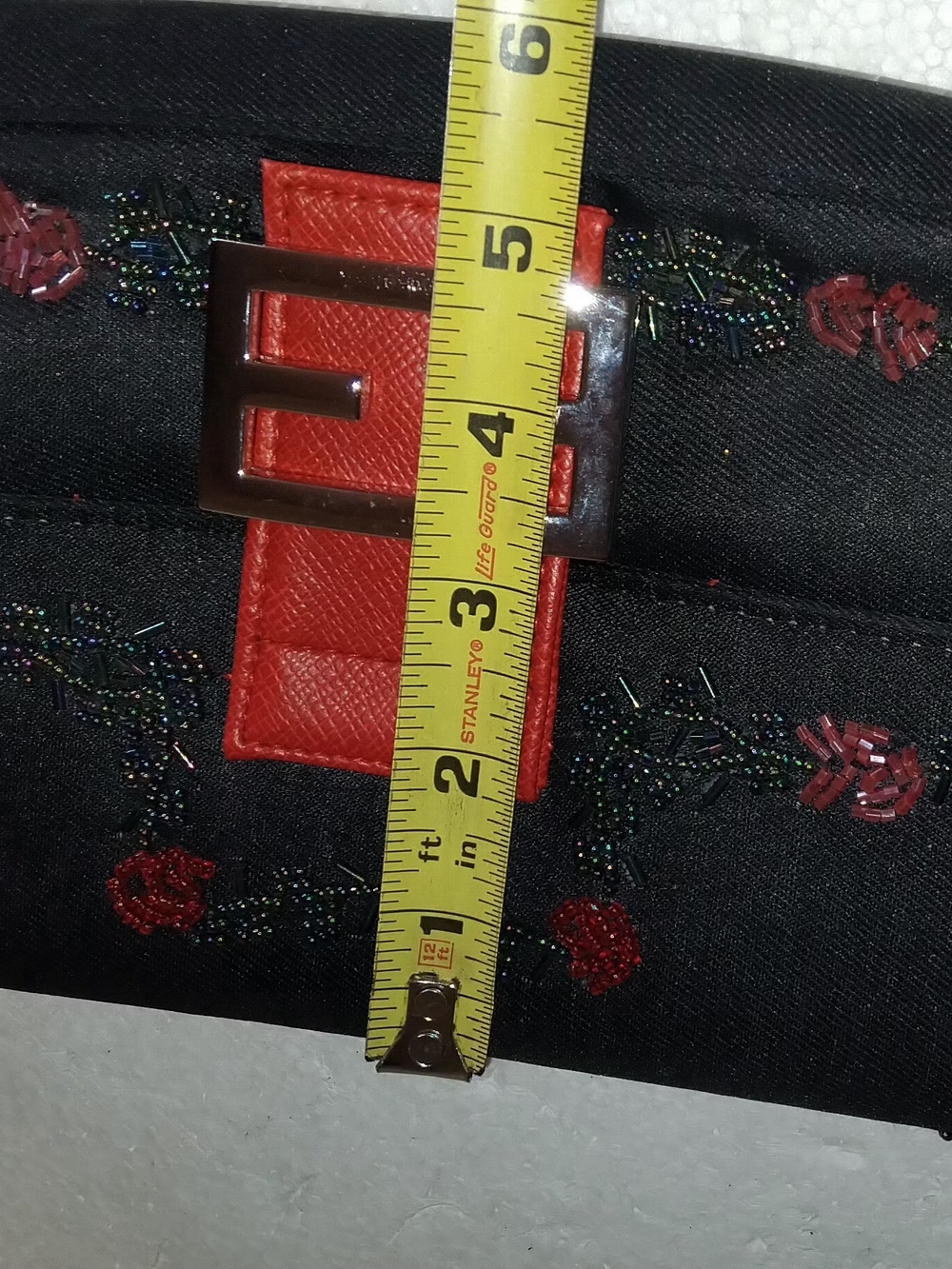Bead And Leather Bag - Picture 4 of 9